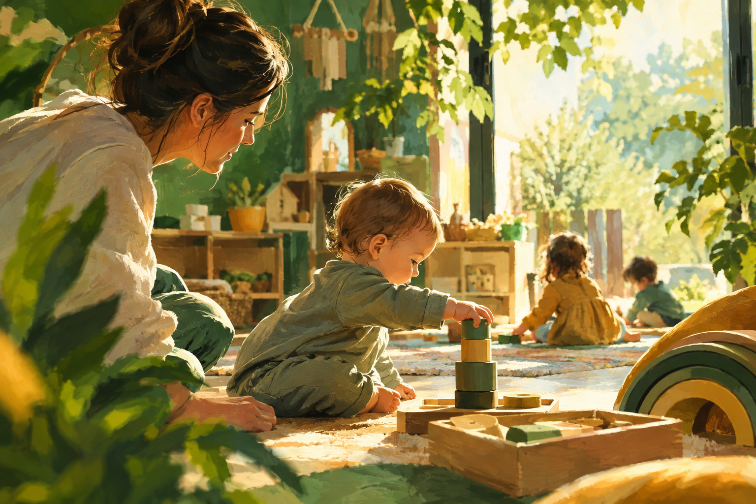 Lire la suite à propos de l’article Pédagogie Montessori en MAM : bienfaits pour votre bébé